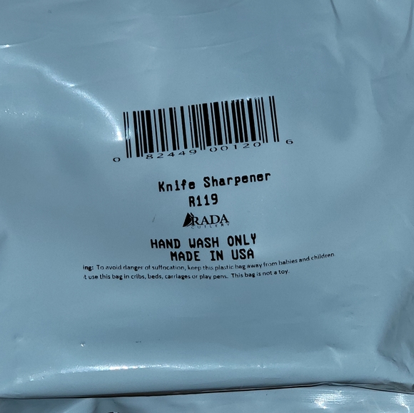 RADA S01 R119 Silver 3 Paring Knives Galore Gift Set w/ Knife Sharpener Wedding - Picture 7 of 9